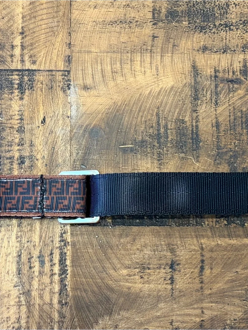 Designer-Inspired Fabric Dog Collar with Gold Hardware